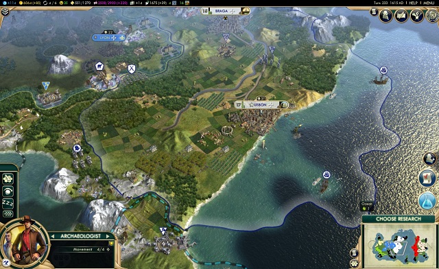 Game chiến thuật toàn cầu Civilization 5: Brave New World  