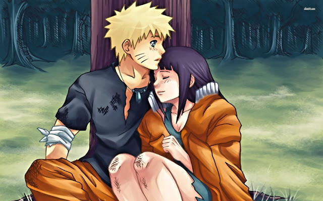 Hình ảnh về cặp đôi yêu nhau Naruto và Hinata 2